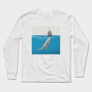 The White Whale Long Sleeve T-Shirt